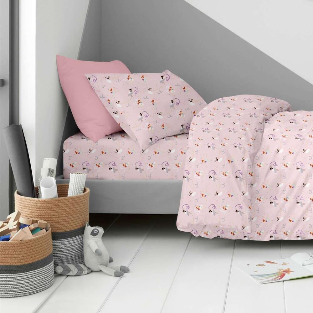 Σετ παιδικά σεντόνια μονά ballerines από 100% βαμβάκι 170x260εκ.