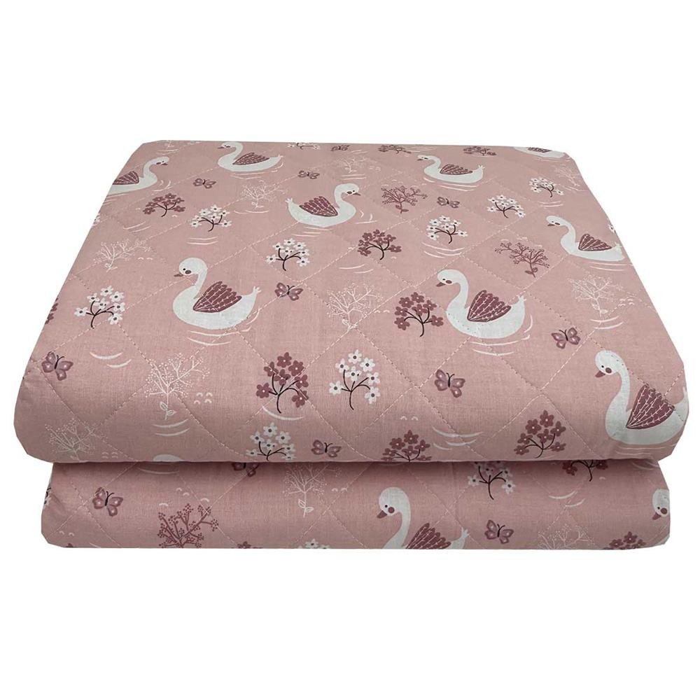 Κουβερλί παιδικό swan II από 100% βαμβάκι 160x250εκ.