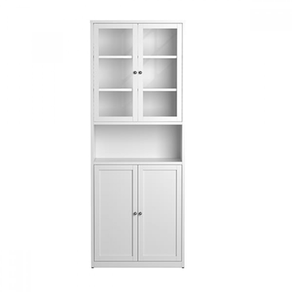 Σύνθετο μεταλλικό Nextdeco λευκό Υ200x80x35εκ.