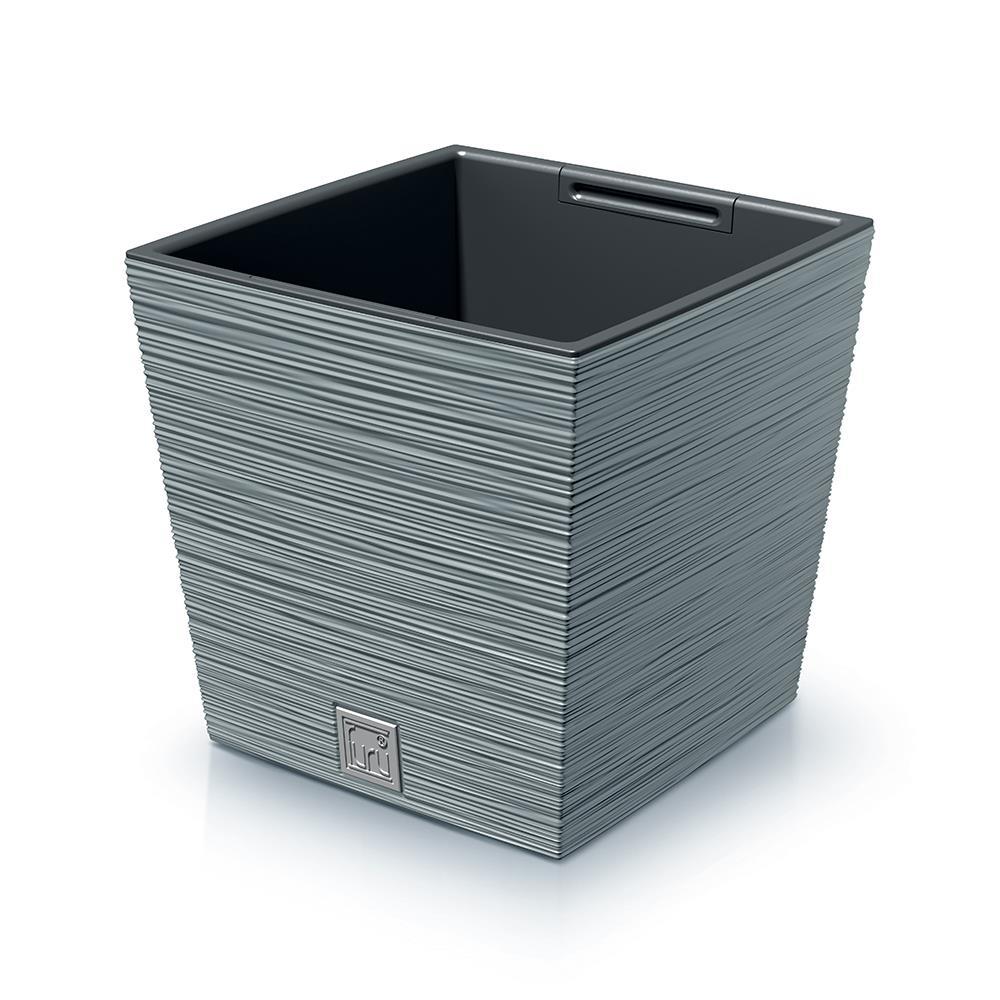 Γλάστρα - κασπώ Furu γκρι Y29x29,5x29.5εκ