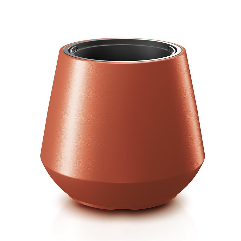 Γλάστρα - κασπώ Heos χάλκινο Y35xΦ39,5εκ.