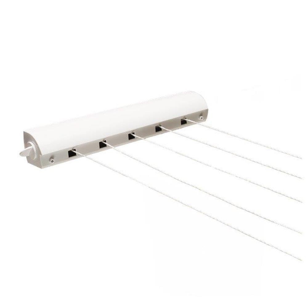 Απλώστρα τοίχου με συρόμενα σχοινιά Υ7x47x42εκ.