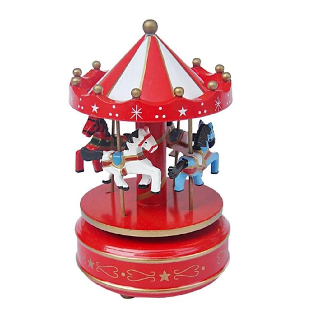 Καρουζέλ περιστρεφόμενο με μουσική, Υ19,5x10,5x10,5εκ.