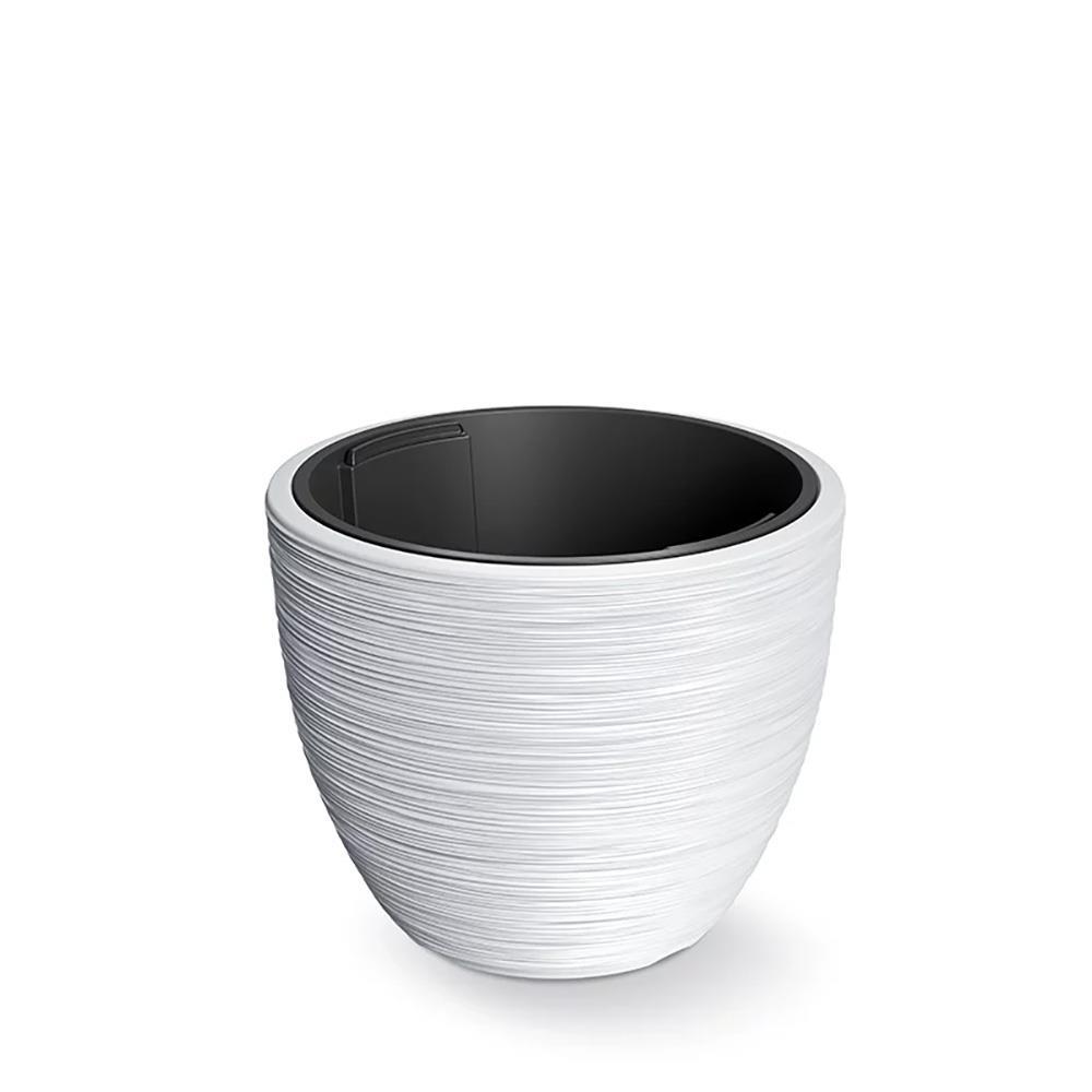 Γλάστρα - κασπώ Furu λευκό Y32xΦ39εκ.