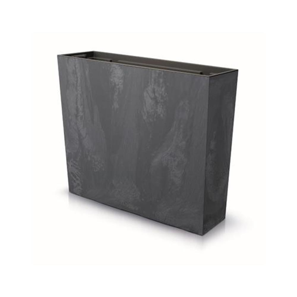Ζαρντινιέρα ανθρακί beton effect Y49,8x58x18εκ.