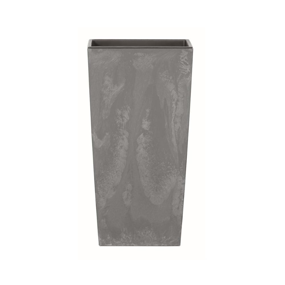 Γλάστρα - κασπώ Urbi beton effect γκρι Y55x29,5x29,5εκ.