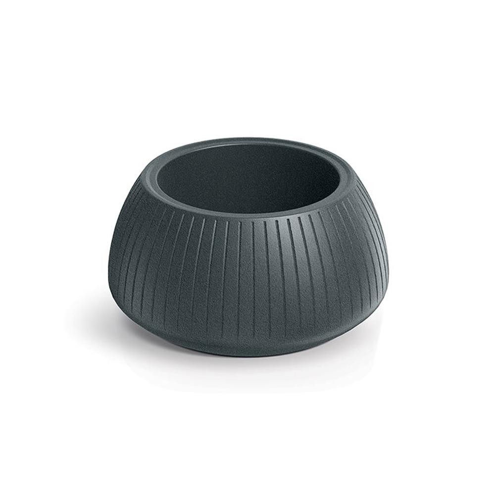 Γλάστρα - κασπώ Coro μπολ γραφίτης Y20xΦ40εκ.