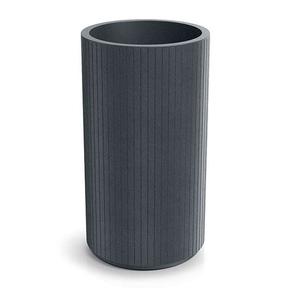 Γλάστρα - κασπώ Coro γραφίτης Y70xΦ40εκ.