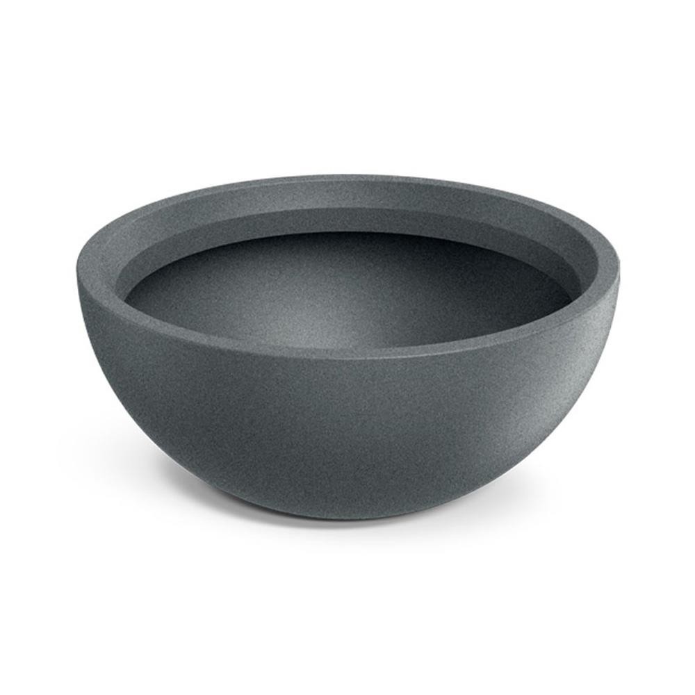 Γλάστρα - κασπώ Molio γκρι Y34x80x78εκ. μεγάλη