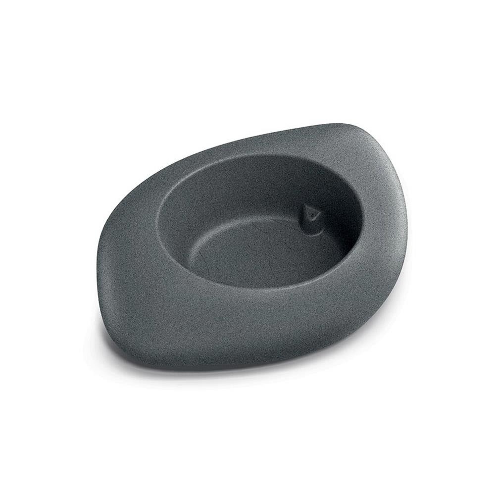 Γλάστρα - κασπώ Yeke γκρι Υ25x55x40εκ.