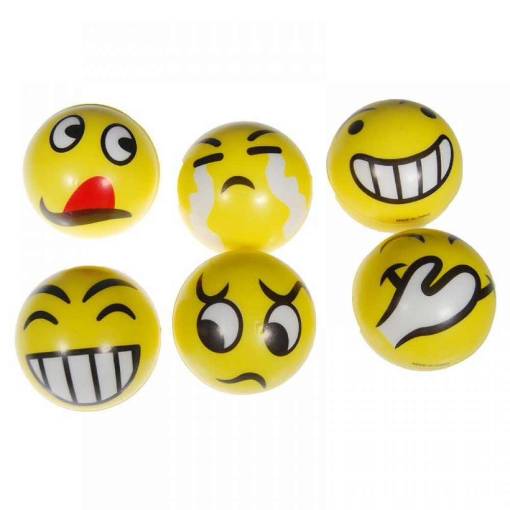 Μπαλίτσα antistress κίτρινες φατσούλες