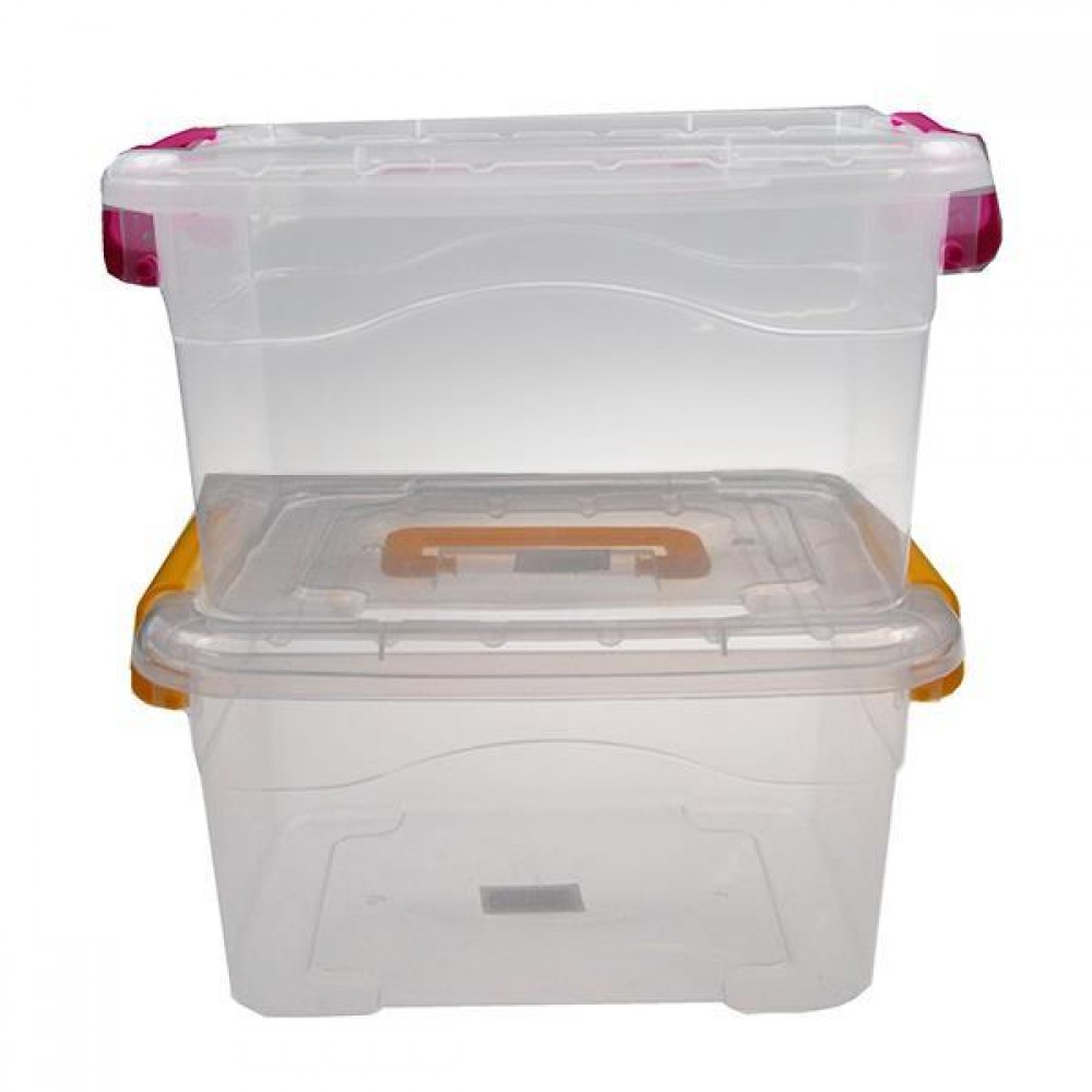 Κουτί αποθήκευσης πλαστικό 5.5lt, Υ13x24x18,5εκ.