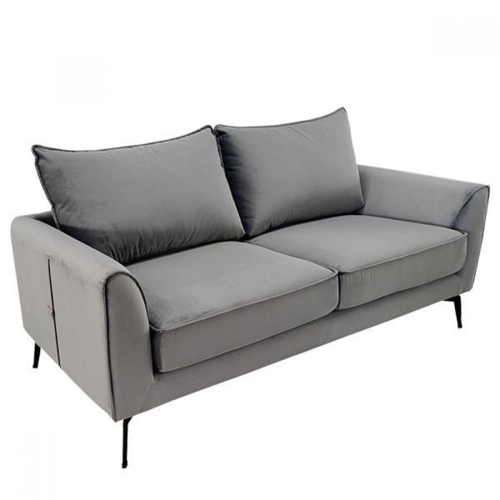 Καναπές διθέσιος Nextdeco Harold γκρι Y87x180x88εκ.