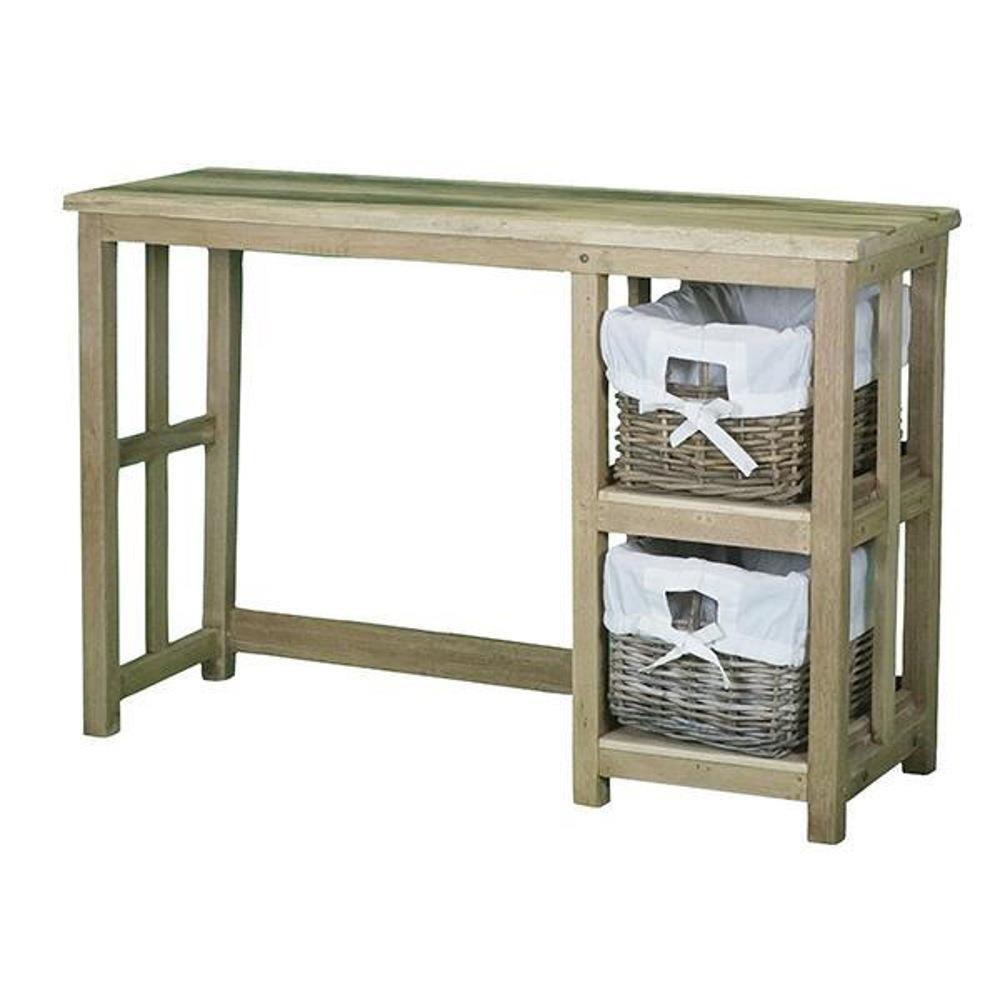 Γραφείο Nextdeco Tribeca ανακυκλωμένο ξύλο teak Υ80x40x120εκ.