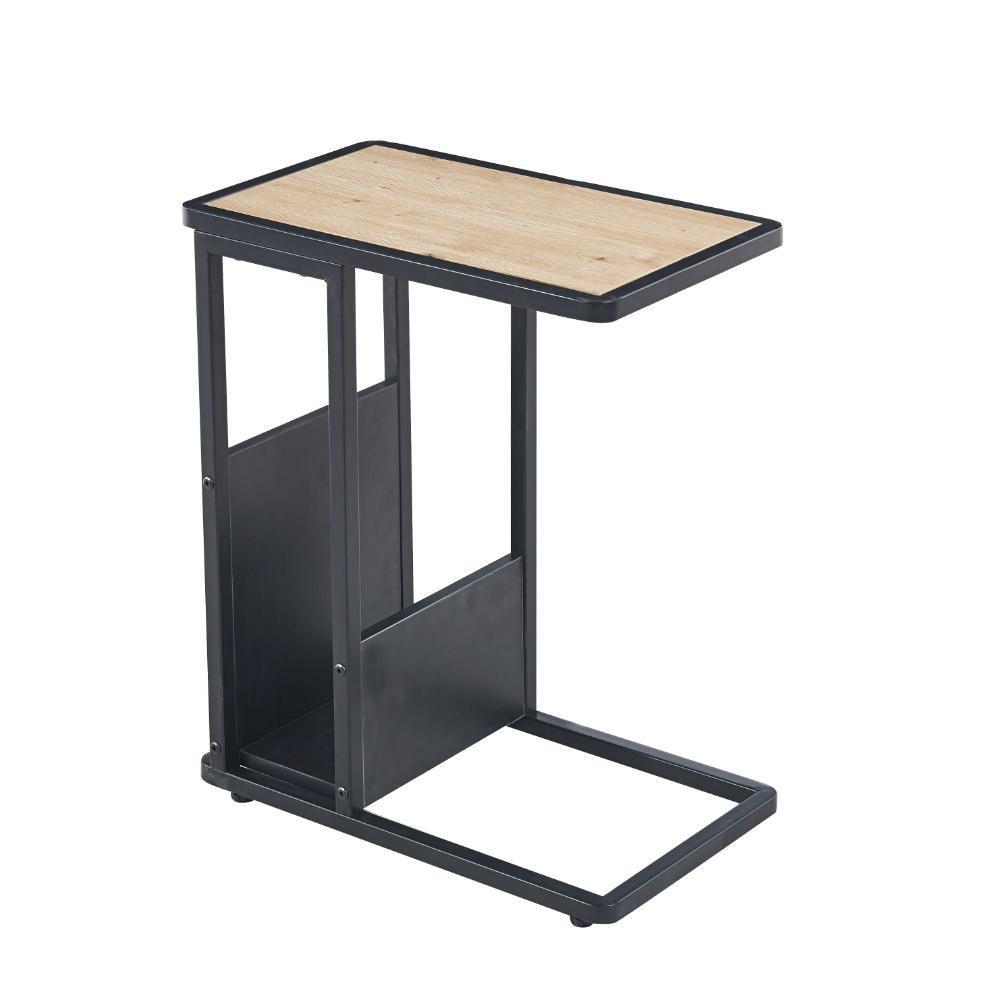 Τραπέζι βοηθητικό - κομοδίνο Nextdeco μεταλλικό Υ60x30x50εκ,