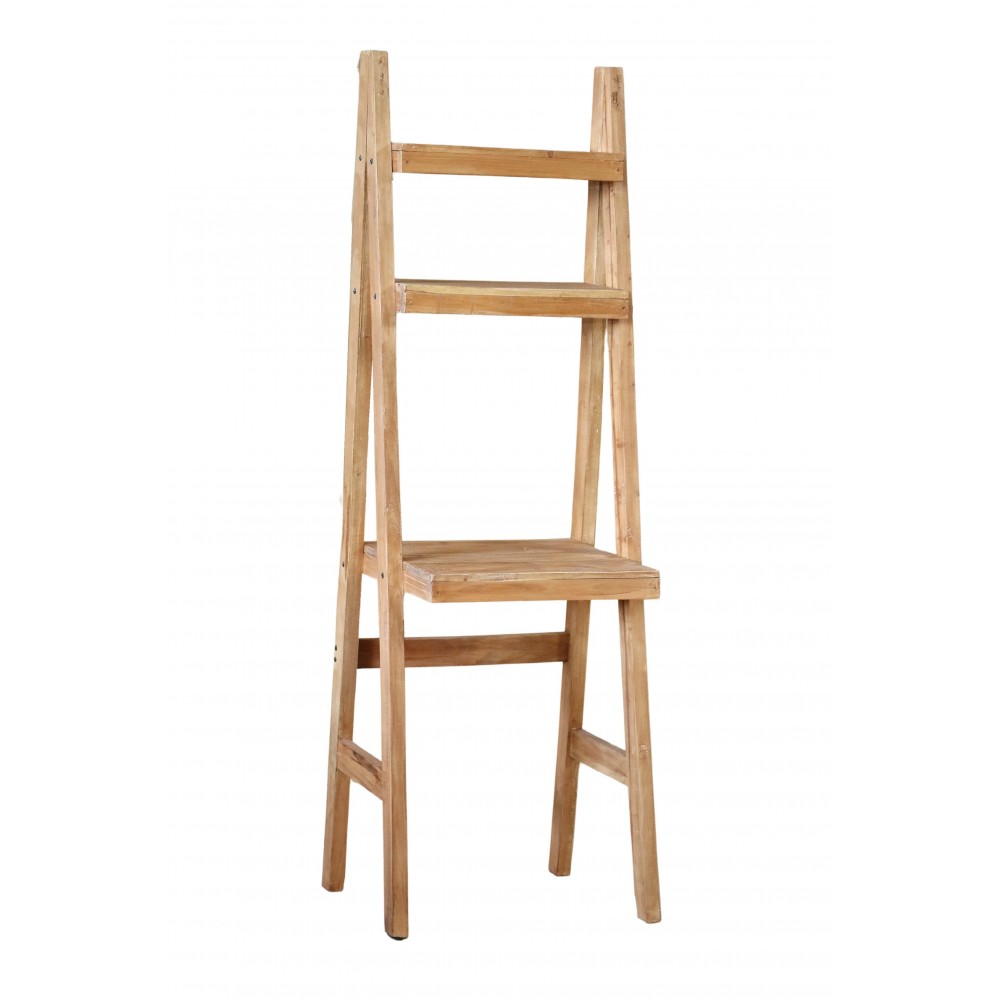 Ραφιέρα γραφείο Nextdeco ανακυκλωμένο ξύλο mahoni Υ195xM66xΠ49εκ