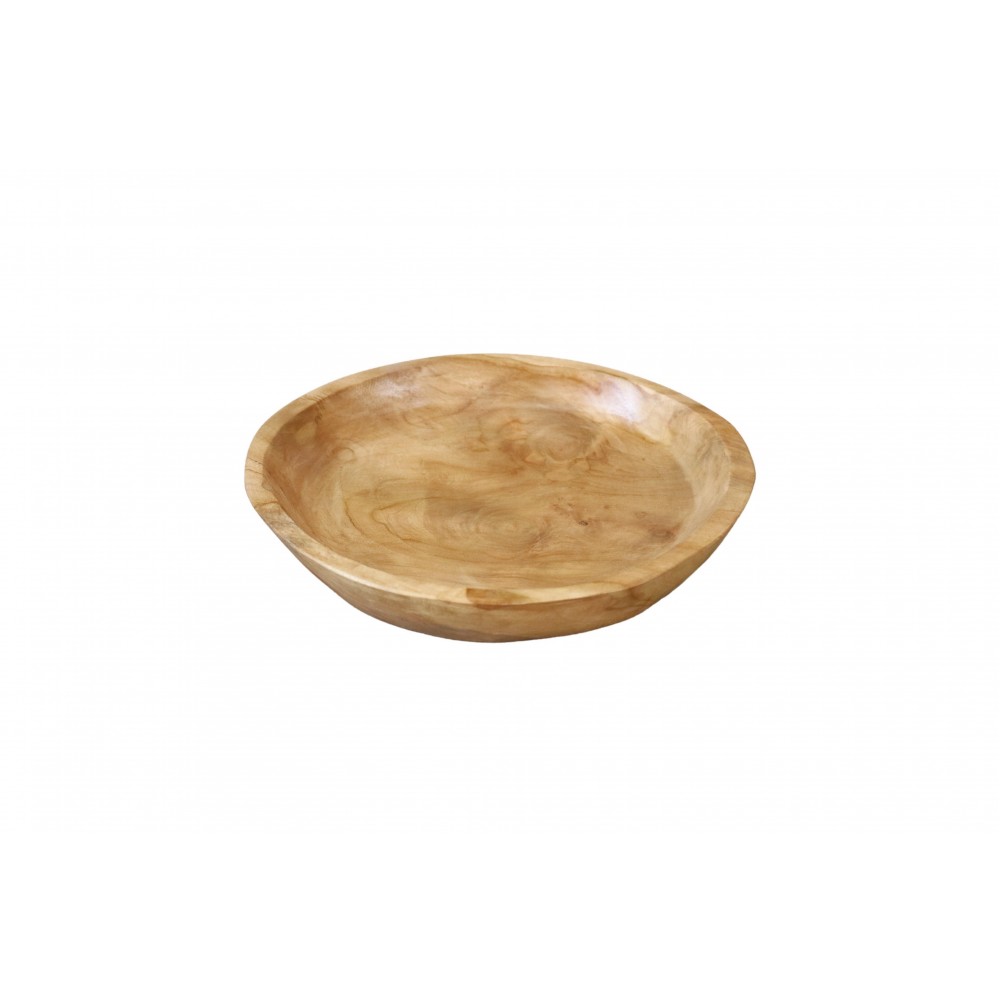 Πιάτο ανακυκλωμένο ξύλο teak Υ4xØ25εκ