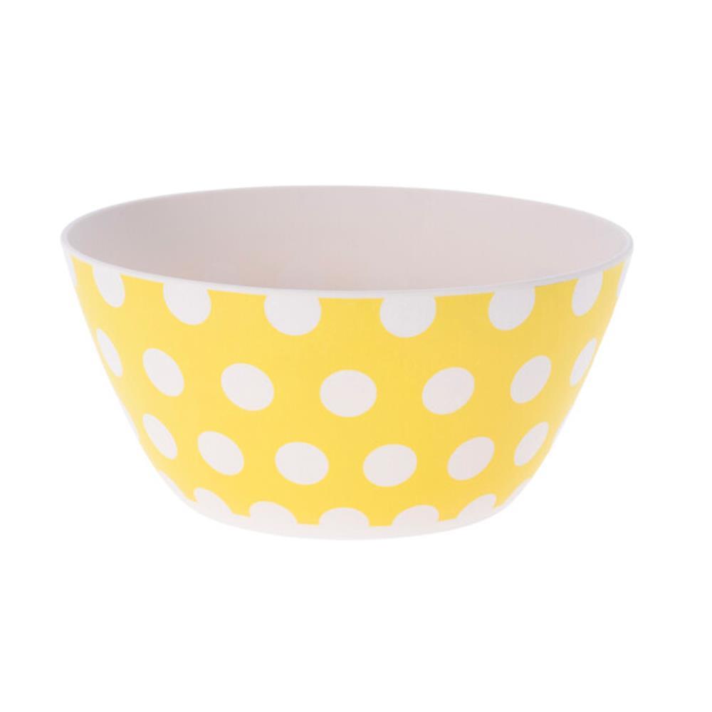 Μπωλ μελαμίνης κίτρινο Ø25,5x11,5εκ.