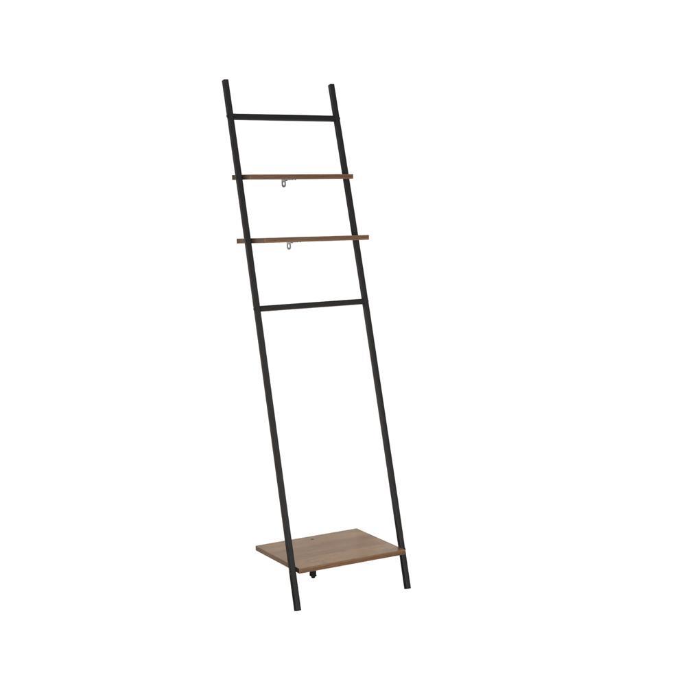 Σκάλα κρεμάστρα οργάνωσης ρούχων Nextdeco Tower  με ράγες και ράφια Υ161,5x40x30εκ