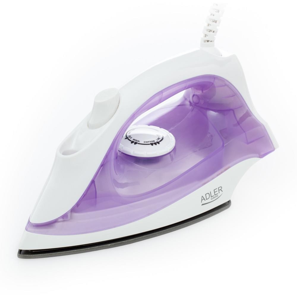 Σίδερο ατμού Adler 1600W με αντικολλητική πλάκα
