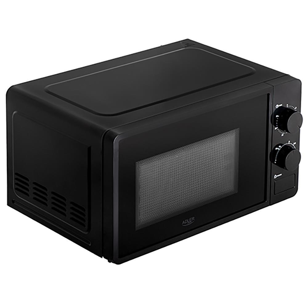 Φούρνος μικροκυμάτων Adler 20lt 700W μαύρος