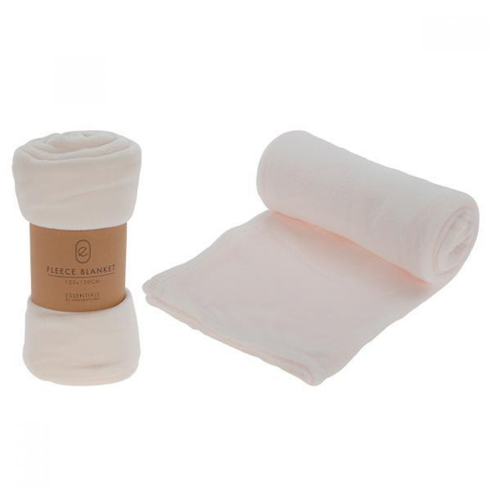 Ριχτάρι Fleece I 125x150εκ. λευκό του πάγου