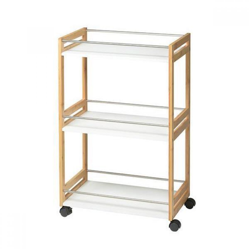 Τρόλεϊ Nextdeco 3 θέσεων μπαμπού 51x30xΥ80εκ.