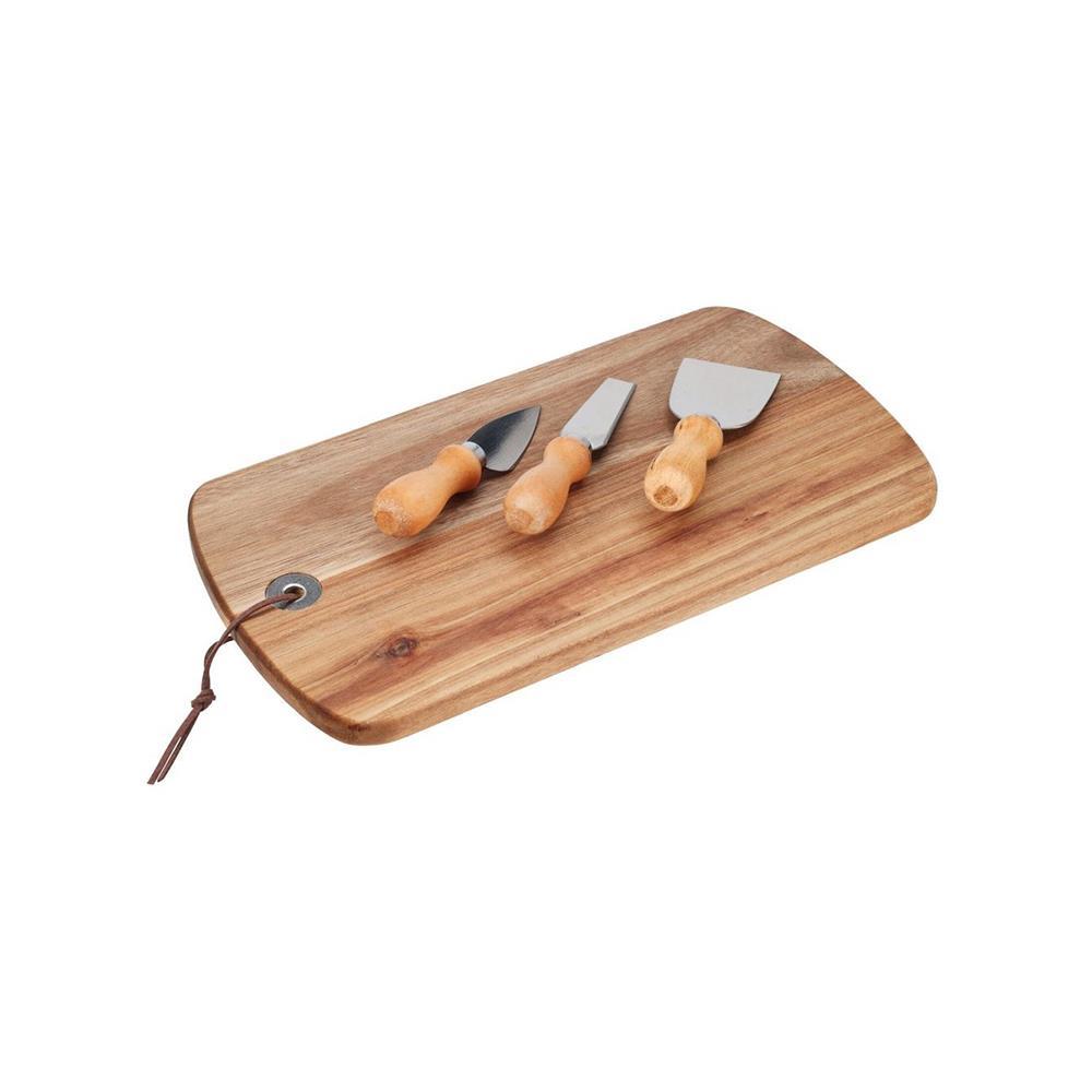 Σετ βάση κοπής τυριών με εργαλεία 32x17,5x1,5εκ.