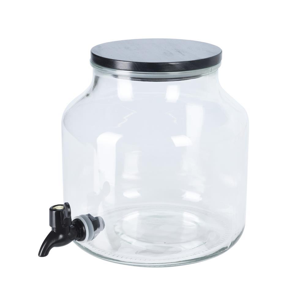 Γυάλινο δοχείο με βρυσάκι 5,2l.