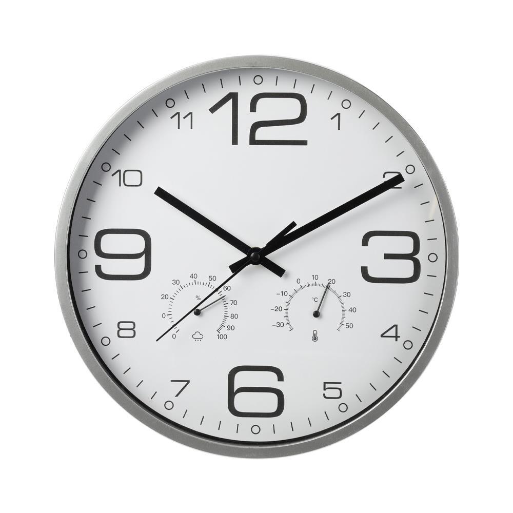 Ρολόι τοίχου λευκό Ø30.5εκ.