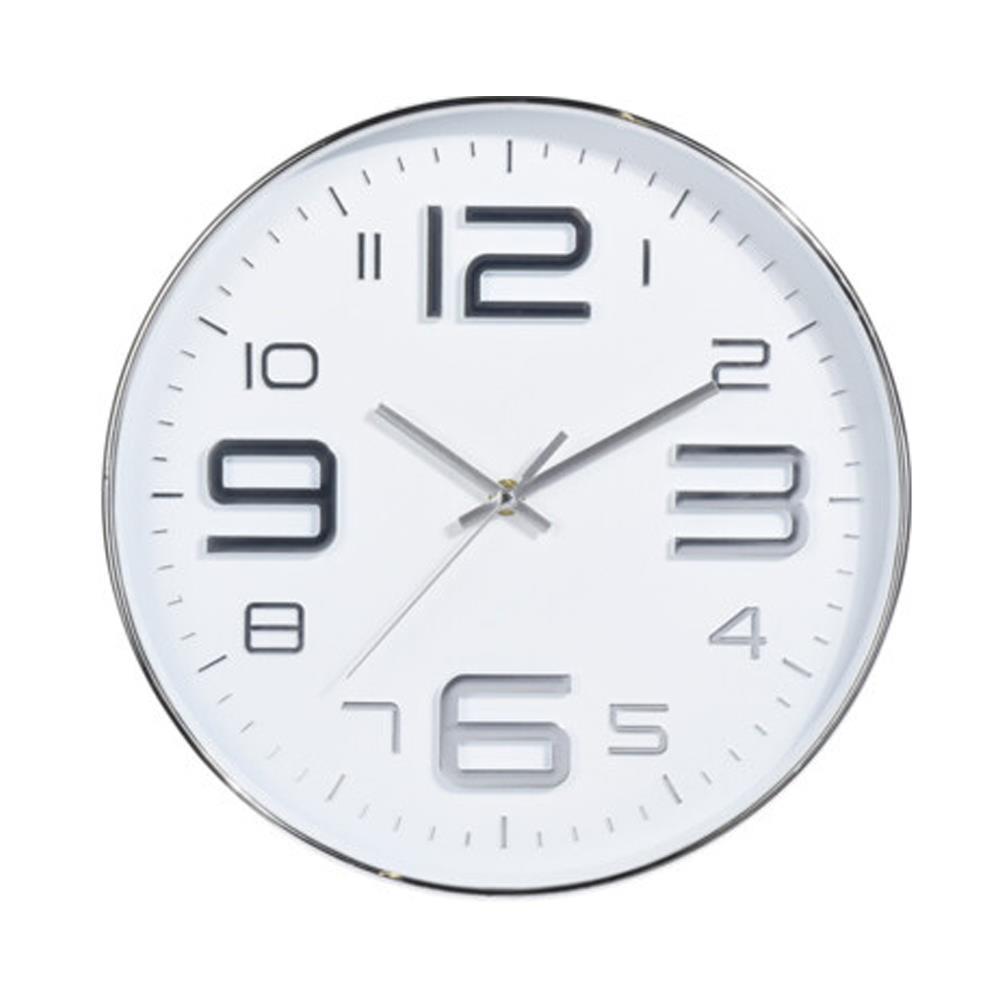 Ρολόι τοίχου λευκό Ø30.5εκ.