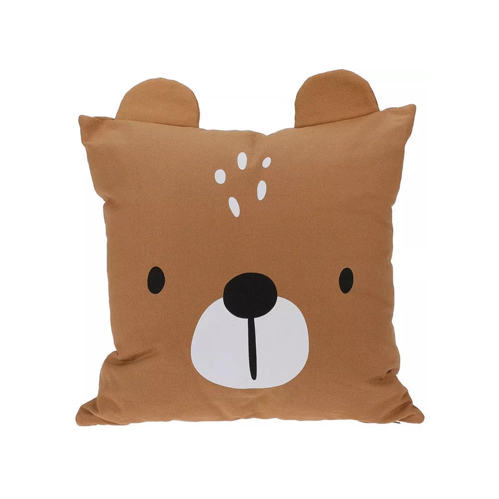 Μαξιλάρι διακοσμητικό αρκουδάκι 40x40εκ.