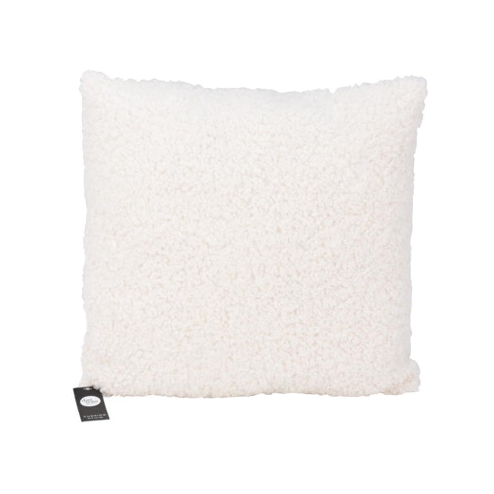 Μαξιλάρι διακοσμητικό τετράγωνο εκρού 45x45εκ.