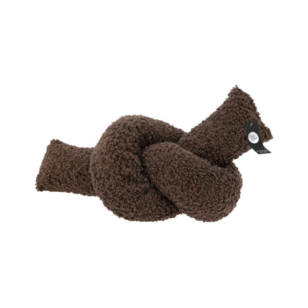 Μαξιλάρι κόμπος καφέ σκούρο 150x12εκ.