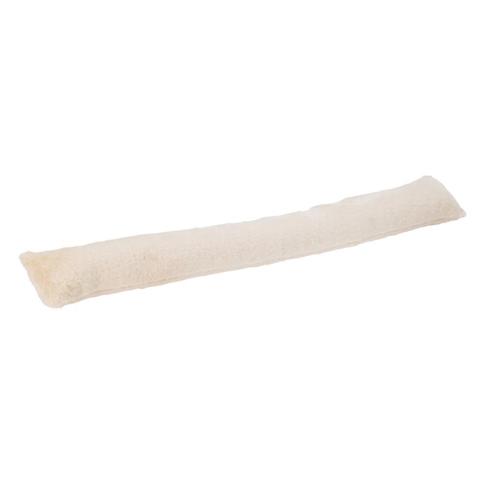 Στοπ αέρα γούνινη υφή μπεζ 90x12εκ.