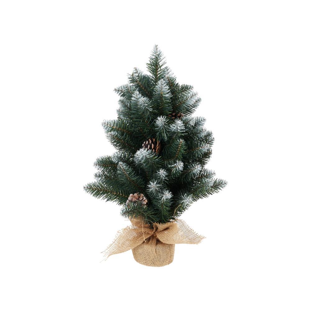 Χριστουγεννιάτικο δέντρο με λευκές άκρες 60εκ.