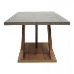 Τραπέζι σαλονιού Solange pakoworld σε γκρι-sonoma απόχρωση 110x55x47.5εκ