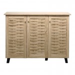 Παπουτσοθήκη-ντουλάπι Mantam pakoworld 16 ζεύγων sonoma 115.5x34x87εκ