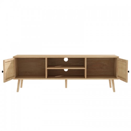 Έπιπλο τηλεόρασης Oslo pakoworld sonoma 150x39x49εκ
