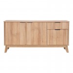 Μπουφές Hamea pakoworld mdf σε φυσική απόχρωση 150x39,5x73εκ