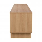 Έπιπλο τηλεόρασης Jenfia pakoworld mdf σε φυσική απόχρωση 180x39x45,5εκ