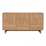 Μπουφές Jenfia pakoworld mdf σε φυσική απόχρωση 150x39x75,5εκ