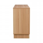 Μπουφές Jenfia pakoworld mdf σε φυσική απόχρωση 101,2x39x75,5εκ