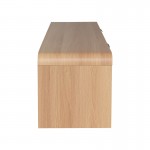 Έπιπλο τηλεόρασης Anfen pakoworld mdf σε φυσική απόχρωση 160x39x40,5εκ