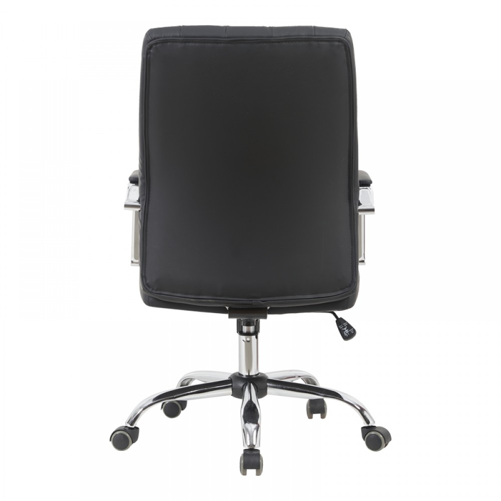 Καρέκλα γραφείου διευθυντή Mido pakoworld pu μαύρο 58x71x100-106εκ