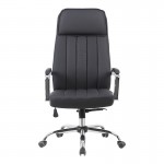 Καρέκλα γραφείου διευθυντή Morales pakoworld pu μαύρο 60x70x118-124εκ