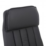 Καρέκλα γραφείου διευθυντή Morales pakoworld pu μαύρο 60x70x118-124εκ