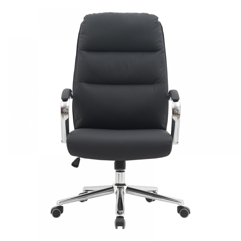 Καρέκλα γραφείου διευθυντή Normie pakoworld pu μαύρο 58x65x103-111εκ