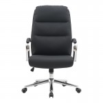 Καρέκλα γραφείου διευθυντή Normie pakoworld pu μαύρο 58x65x103-111εκ