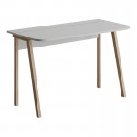 Γραφείο Malia pakoworld σε λευκή-φυσική απόχρωση 120x60.5x75εκ